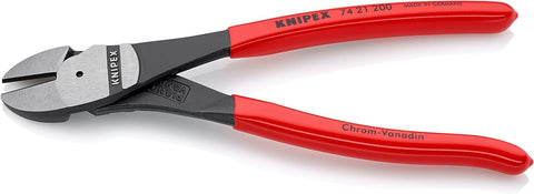 Knipex 74 21 200 8" High Leverage Diagonal Cutter - GCW Electrical Supply ltd.