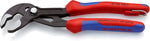 Knipex 87 02 180 T BKA 7 1/4" Cobra Water Pump Pliers, Multi Component Handles, Tether - GCW Electrical Supply ltd.