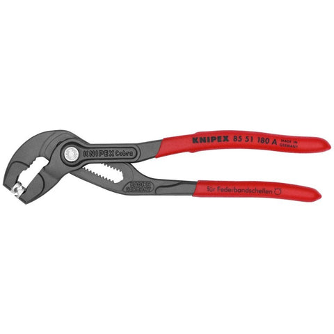 Knipex 85 51 180 A 7 1/4" Spring Hose Clamp Pliers - GCW Electrical Supply ltd.