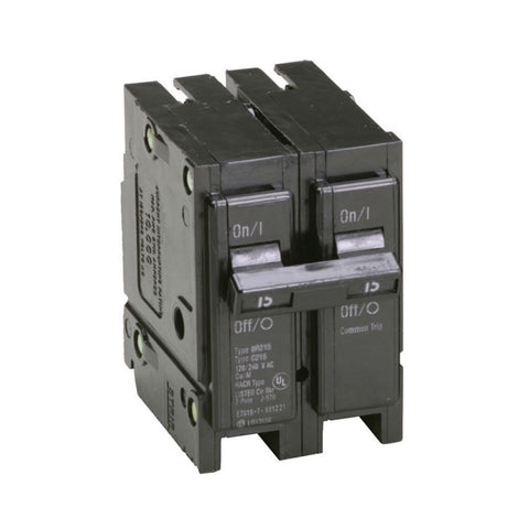 Breaker BR215 Eaton 2 Pole 15 Amp Plug in - GCW Electrical Supply ltd.
