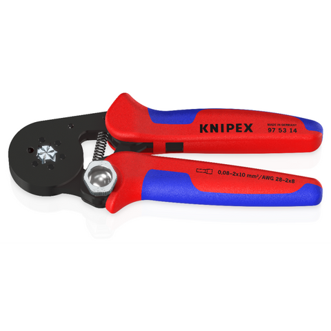 Knipex 97 53 14 Self-Adjusting Crimping Pliers for wire ferrules - GCW Electrical Supply ltd.
