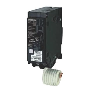 Breaker QF115A Siemens 1 Pole 15 Amp GFCI Plug in - GCW Electrical Supply ltd.