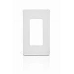 Single Gang Screwless Cover Plate - White - Great Canadian Wholesale Ltd.