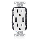 15A 125V Decora Receptacle with USB Charger - Great Canadian Wholesale Ltd.