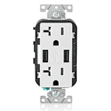 20A 125V Decora Receptacle with USB Charger - Great Canadian Wholesale Ltd.
